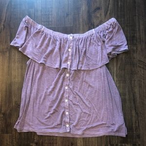 American Eagle Off-Shoulder Top